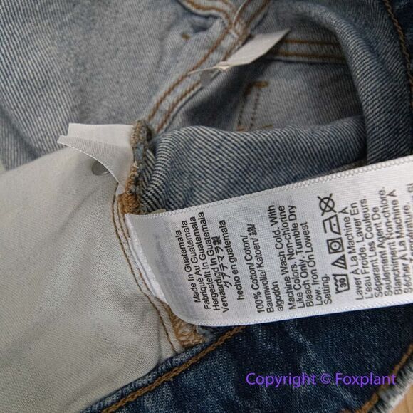 New! Madewell Relaxed Mid-Length Rigid Denim Shorts Brockport Wash size 27 - Picture 13 of 14